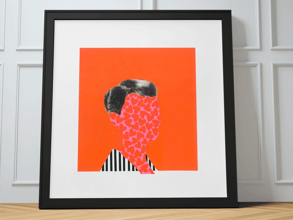 mini pop II - pop art mashup print - kweenie studio