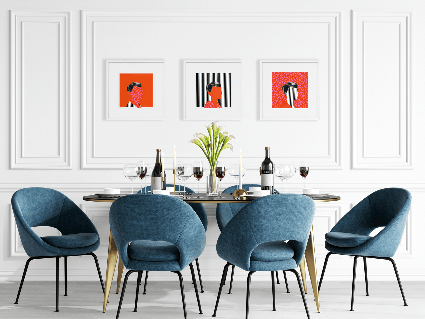 mini pop II - pop art mashup print - kweenie studio