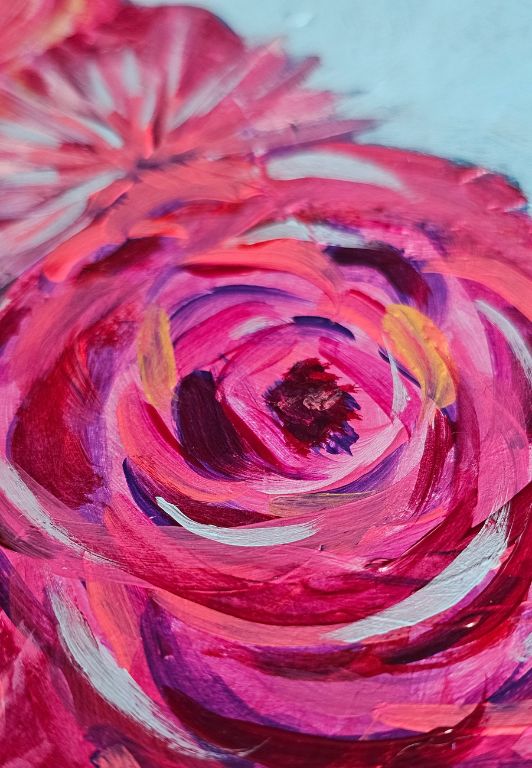 "rose tinted" - original pop art mashup - kweenie studio