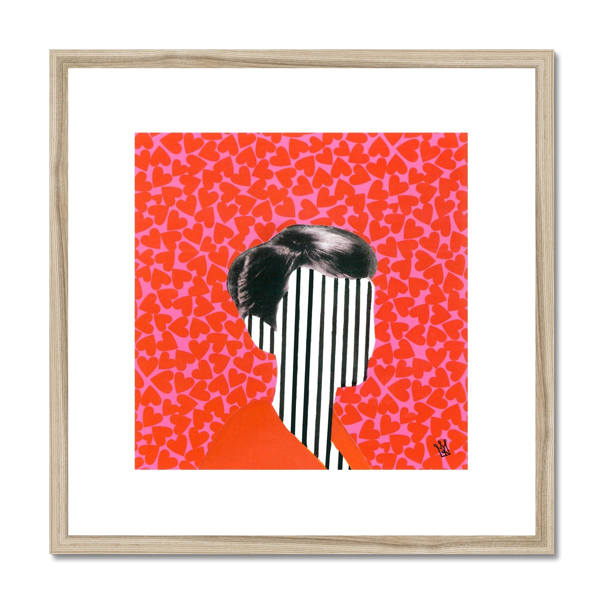 mini pop I - pop art mashup print - kweenie studio