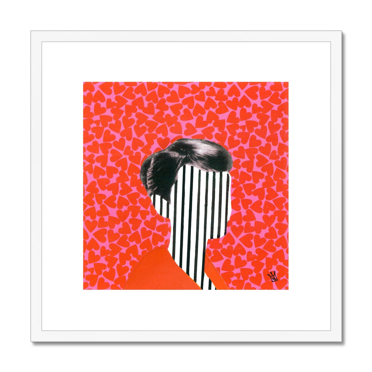 mini pop I - pop art mashup print - kweenie studio