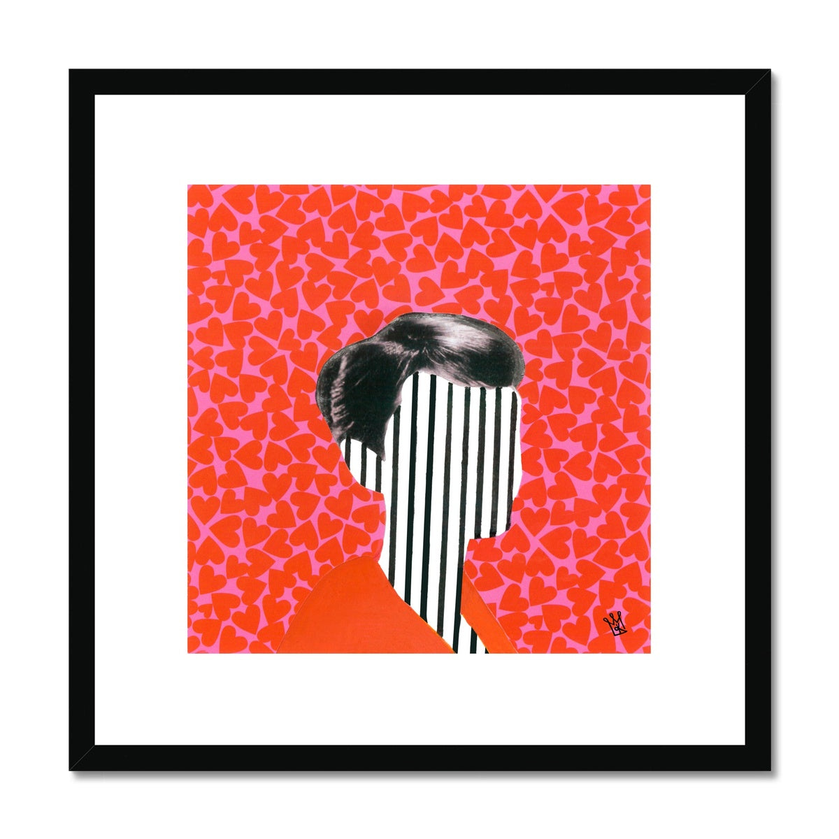 mini pop I - pop art mashup print - kweenie studio