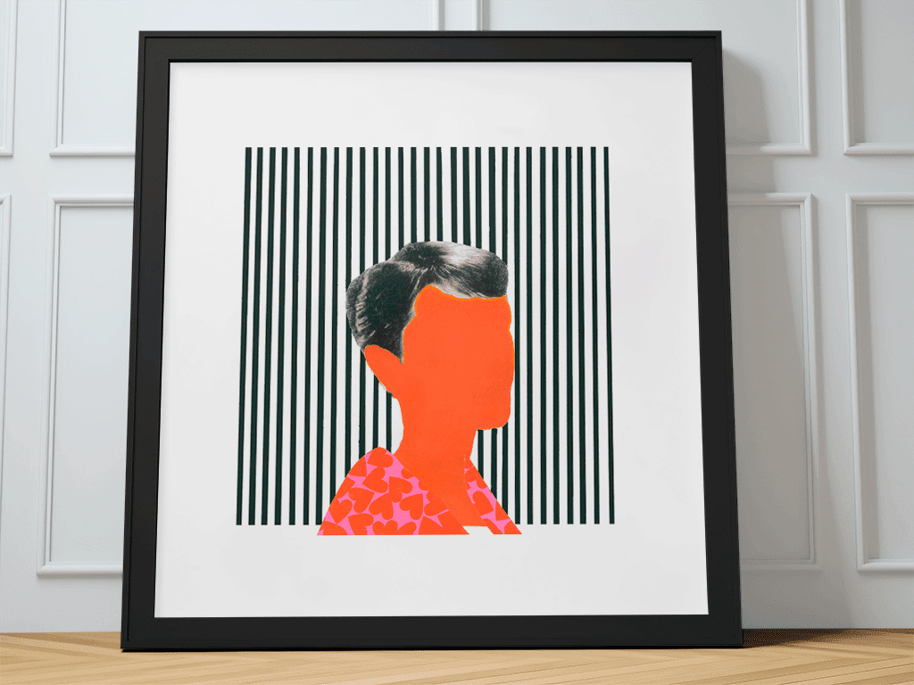 mini pop III - pop art mashup print - kweenie studio