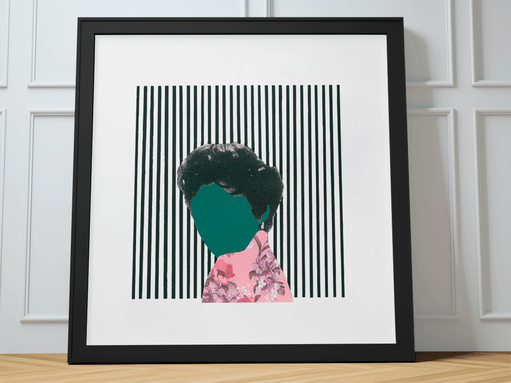 mini pop IX - pop art mashup print - kweenie studio