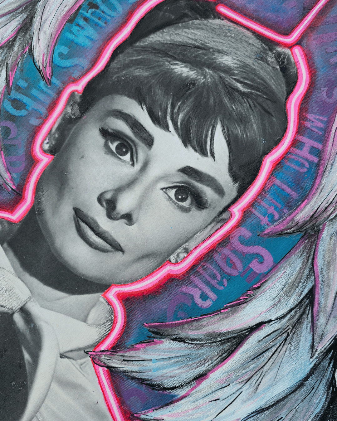 "soar" - feminist pop art original artwork by kweenie - kweenie studio