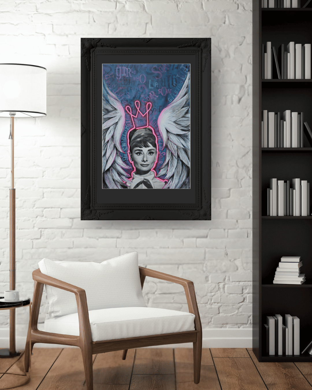 "soar" - feminist pop art original artwork by kweenie - kweenie studio