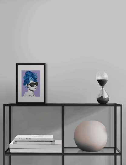 "blue for you" - original - kweenie studio