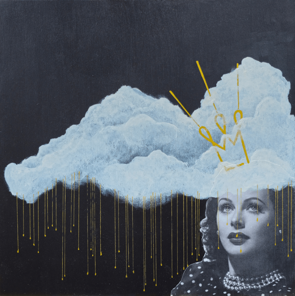 "221" - feminist pop art original artwork by kweenie - kweenie studio