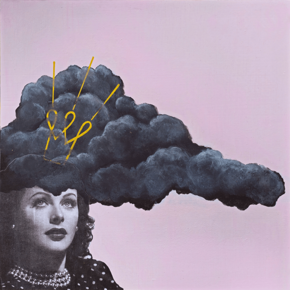 "222" - feminist pop art original artwork by kweenie - kweenie studio