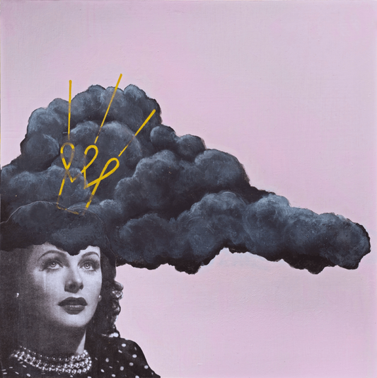"222" - feminist pop art original artwork by kweenie - kweenie studio