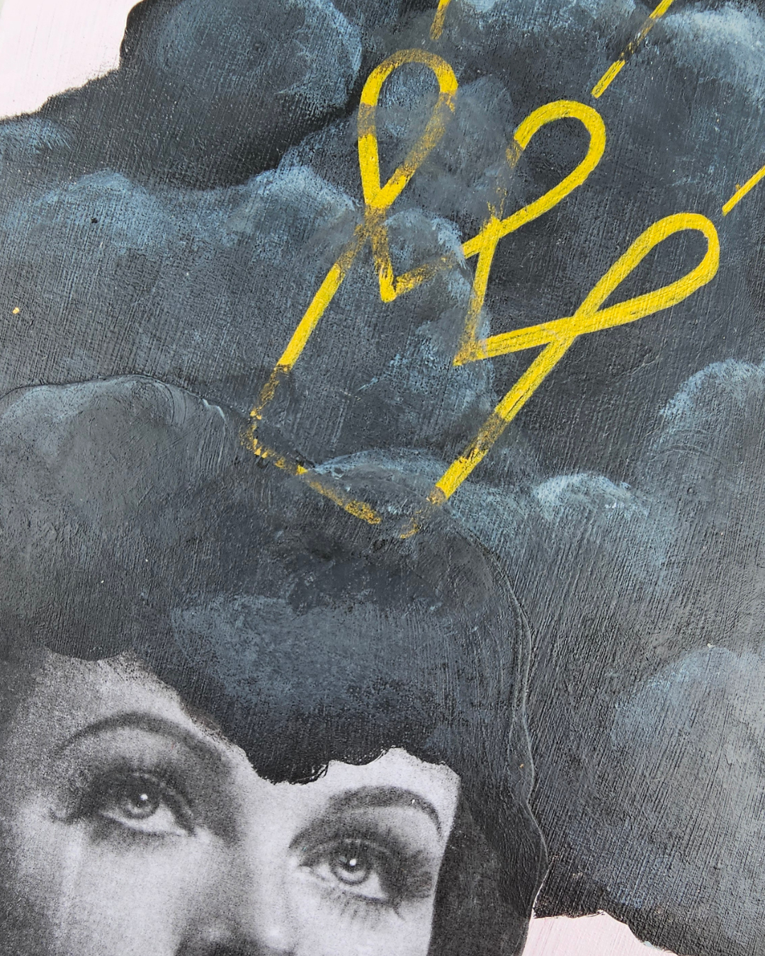 "222" - feminist pop art original artwork by kweenie - kweenie studio