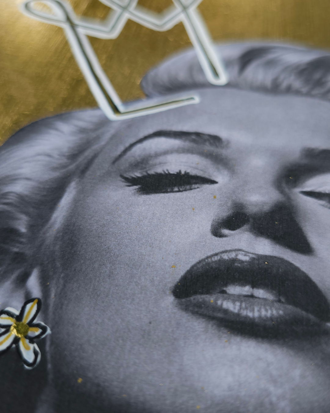 "13" - feminist pop art original artwork by kweenie - kweenie studio