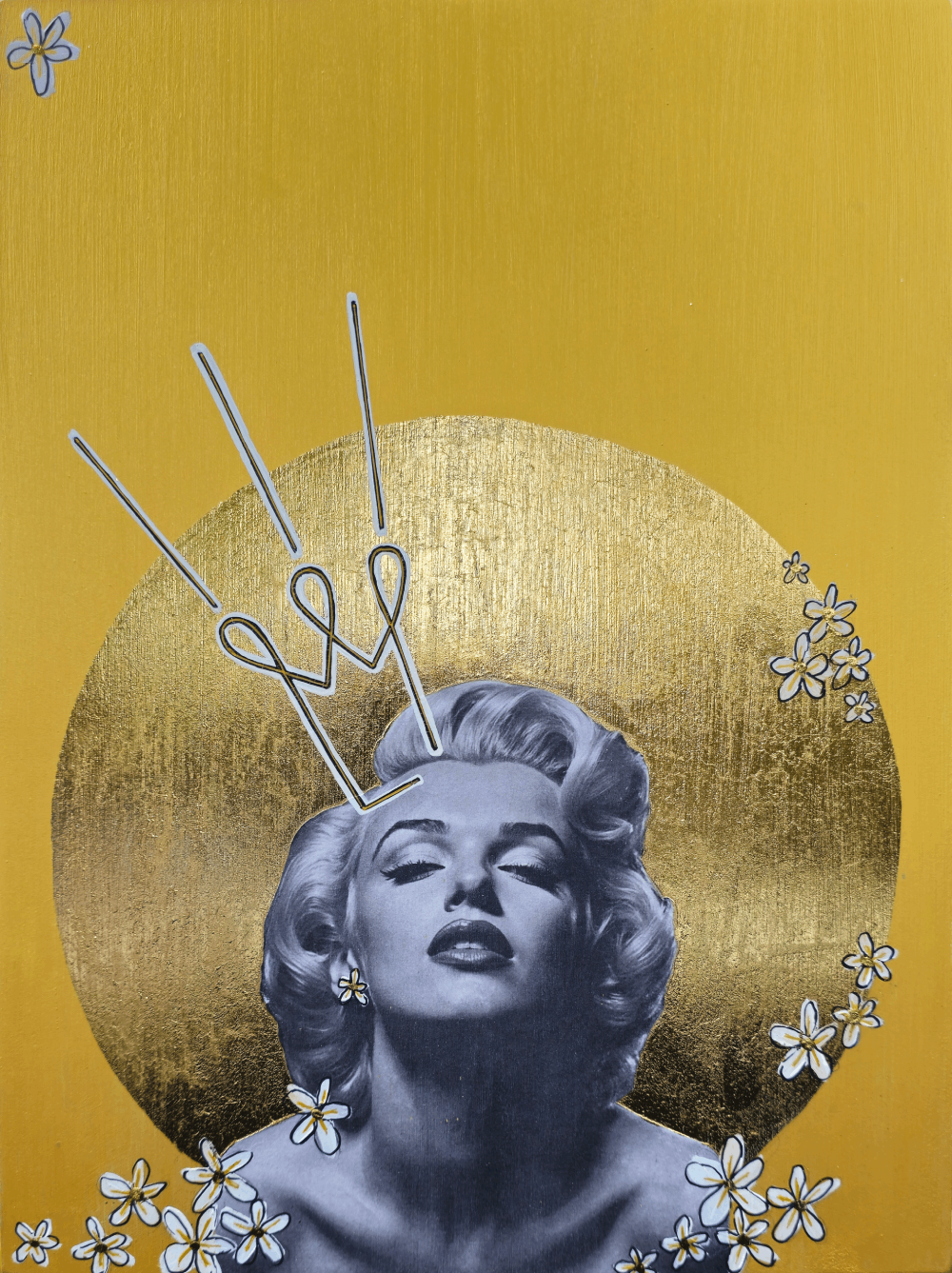 "13" - feminist pop art original artwork by kweenie - kweenie studio