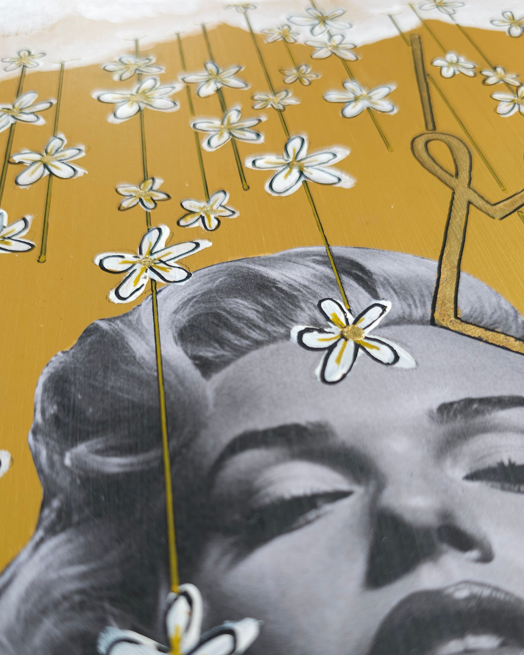 "bellus" - feminist pop art original artwork by kweenie - kweenie studio