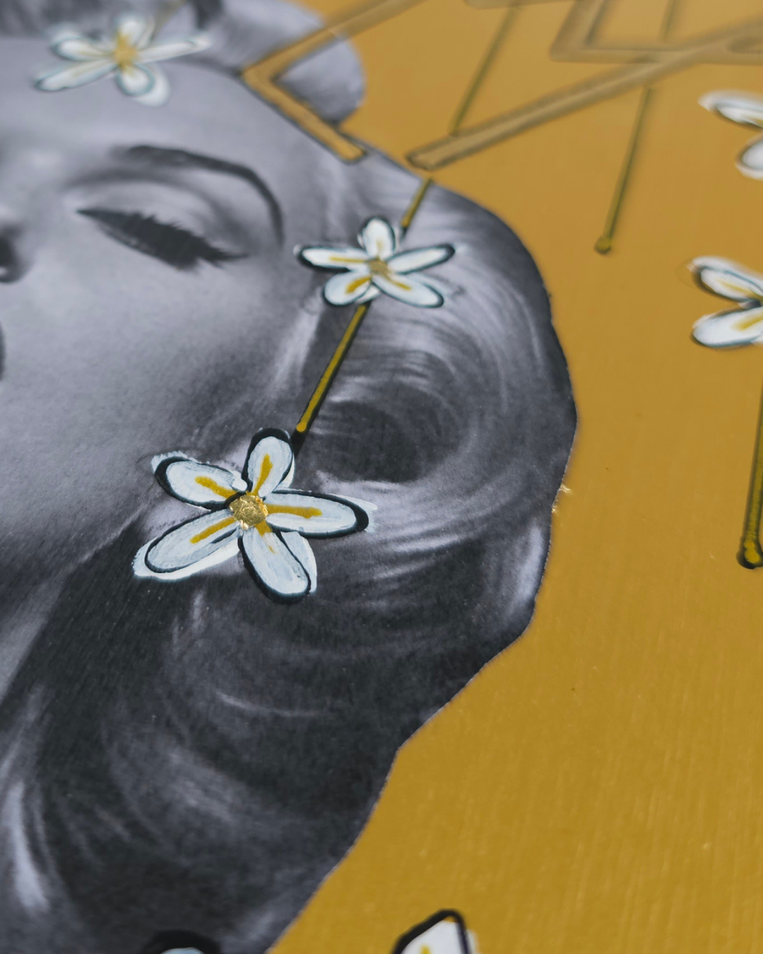 "bellus" - feminist pop art original artwork by kweenie - kweenie studio