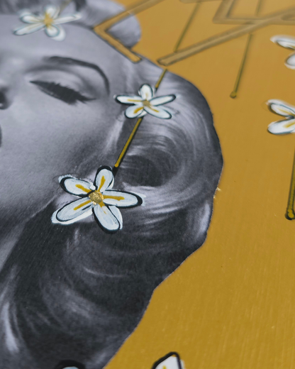 "bellus" - feminist pop art original artwork by kweenie - kweenie studio