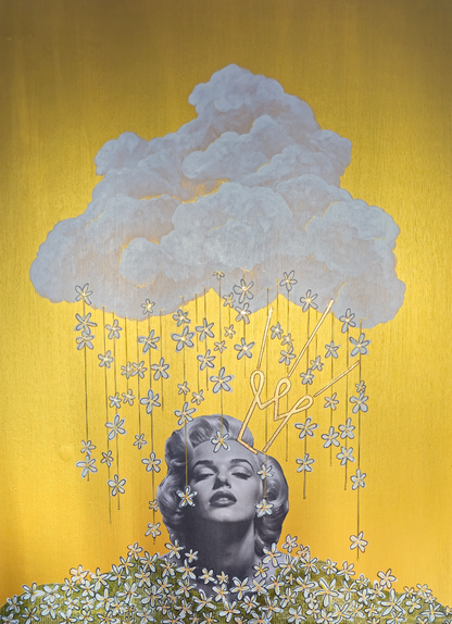 "bellus" - feminist pop art original artwork by kweenie - kweenie studio