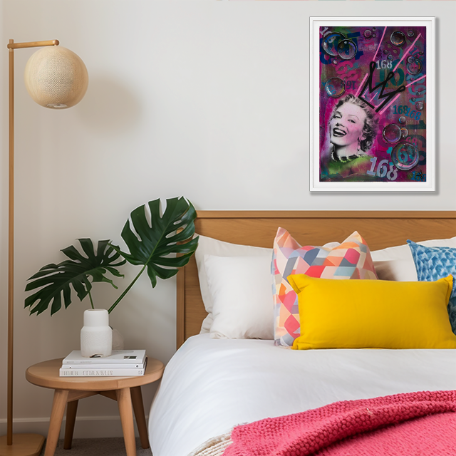 "genius" - pop art fine art print - kweenie studio  