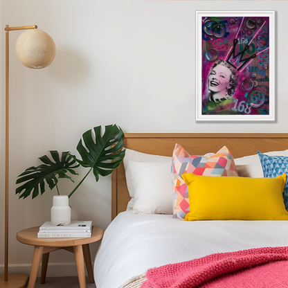 "genius" - pop art fine art print - kweenie studio  