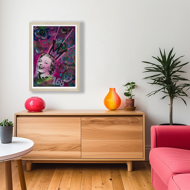 "genius" - pop art fine art print (Copy) - kweenie studio