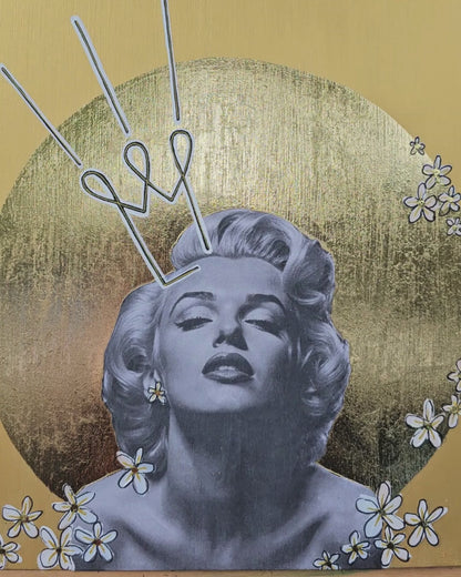 "13" - feminist pop art original artwork by kweenie