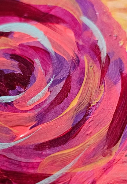 "rose tinted" - original pop art mashup - kweenie studio