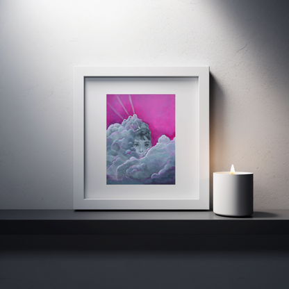 "she never left, II" - FREE pop art fine art print - kweenie studio