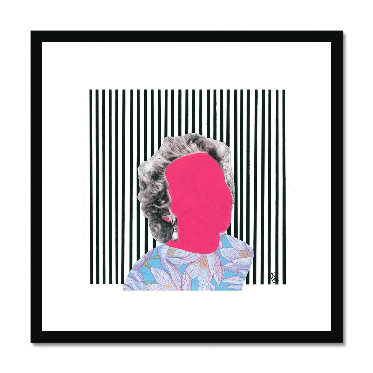 mini pop VI - pop art mashup print - kweenie studio