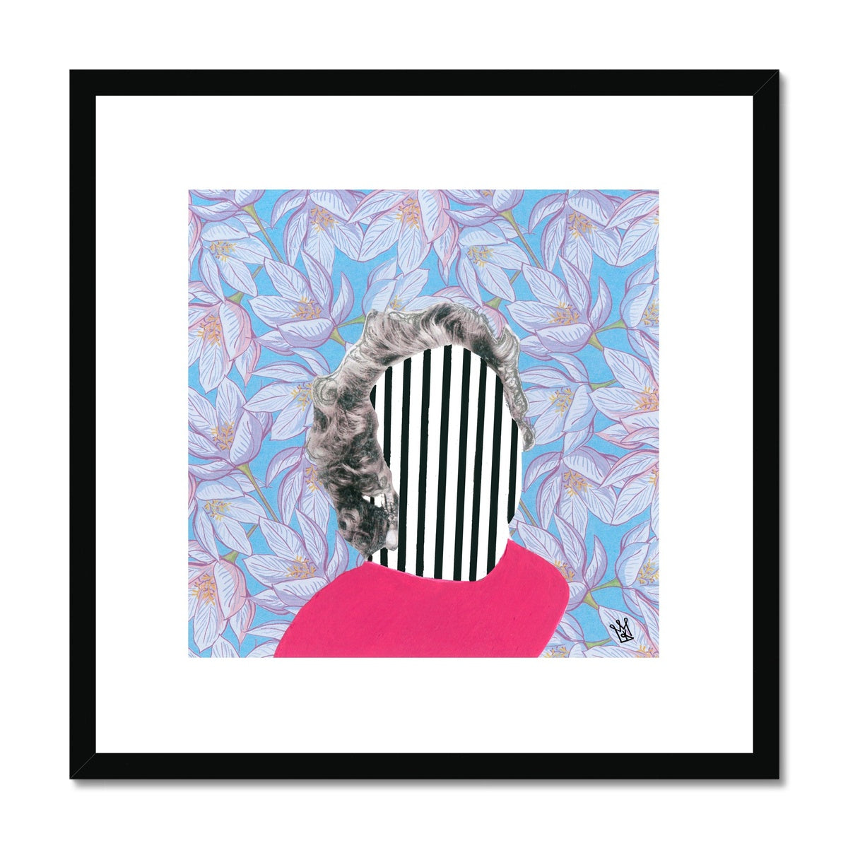 mini pop IV - pop art mashup print - kweenie studio